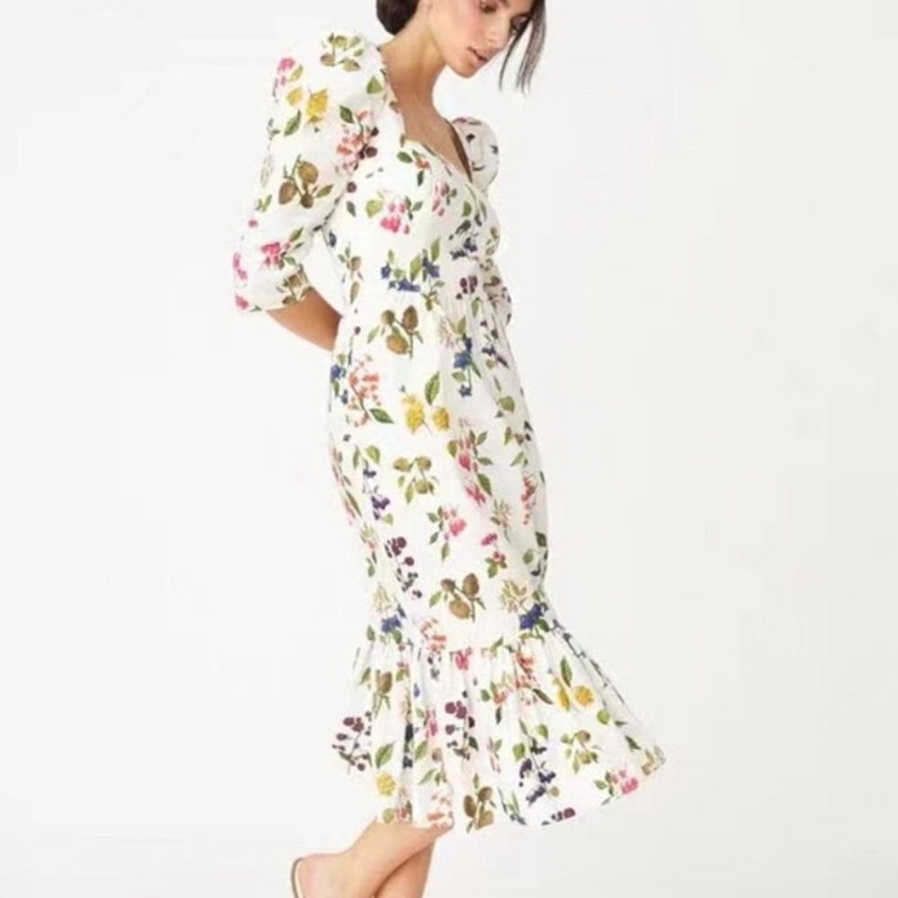 Gorgeous Cara Cara Floral Dress - Size 0 - midi dress